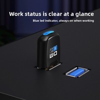 Mini émetteur-récepteur USB BT6.0 AAC SBC Audio HD à faible latence Connexion multi-appareils pour ordinateur portable et ordinateur de bureau