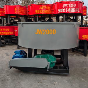 Mezcladora <span class=keywords><strong>de</strong></span> <span class=keywords><strong>Cemento</strong></span> Eléctrica Multifuncional, Diseño Vertical Plano para Mezclar Concreto y Mortero - Product Image 1