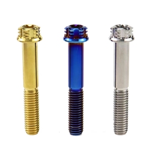 Bán nóng vít titan M6 M8 M10 M12 bu lông Titan TA1 TA2 TC4 đai ốc Titan GR1 gr2 GR5 - Product Image 6