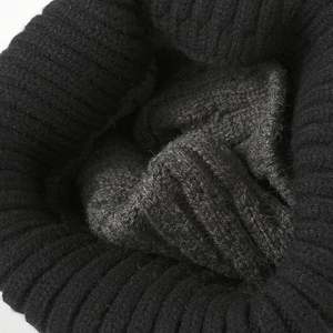 Bonnet d'hiver sans bordure, protection des oreilles, pull en tricot, bonnet bandana, bonnet en laine - Product Image 4