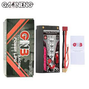 Batería LiPo GNB GAONENG 6000MAH 2S HV 7.6V 150C LCG Short Shorty Pack 5.0mm Bullet HardCase para RC, Escala 1:10 1:12, para Autos RC sin Escobillas - Product Image 6