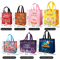 Opvouwbare boodschappentas van roze gelamineerd non-woven materiaal, recycleerbare tas, zeefdruk, ecologische promotionele non-woven tas