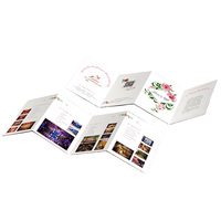 Brochures et affiches imprimées personnalisées, commandes OEM, dépliants, impression de catalogues colorés avec finition artistique de surface, directement de l'usine