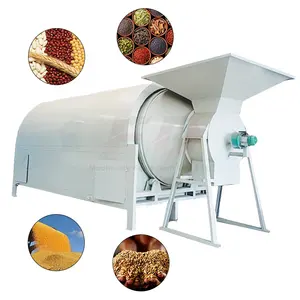 High performance industrial drying equipment wood kiln dryer wood fired drum tube hot air flow rotary dryer