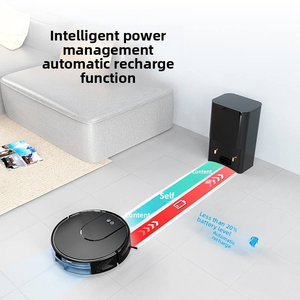 Aspiradora Robot GV2G-SJ 3500Pa con Mopa, Limpieza Automática, Autovaciado, Control por Aplicación, de Plástico, para Uso Doméstico y Hotelero - Product Image 3