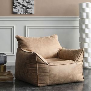 Excluding Fillers One Seat Modern Leisure <b>Small</b> Apartment Bean Bag <b>Sofa</b> Living Room <b>Bedroom</b> Balcony Chair - Product Image 3