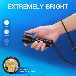<span class=keywords><strong>Wurkkos</strong></span> DL30 3600lm longue lumière de plongée IPX8 torche sous-marine étanche 21700 lampe de poche LED puissante pour la plongée - Product Image 4