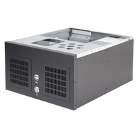 Boîtiers industriels muraux OEM TOPLOONG IPC6204 noirs pour ordinateur de bureau, serveur, stockage cloud et sécurité