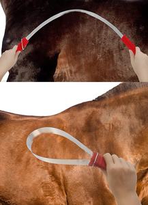 Horshi Heavy-Duty Shedding <span class=keywords><strong>Blade</strong></span> Paardenborstel Schraper Roestvrijstalen <span class=keywords><strong>Curry</strong></span> Kam Schuur Voor Honden (Één Lus) - Product Image 4
