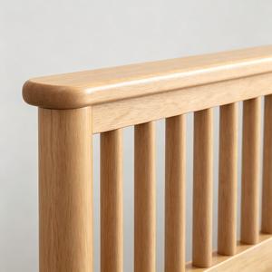 Customized Hotel Apartment Bedroom Furniture Solid Wood <b>Size</b> Platform Soft <b>Bed</b> Frame Modern Eco-Friendly - Product Image 3