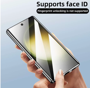 Protezione Lenti Doppia Faccia 360 Gradi in Vetro Temperato Elettroplaccato, Custodia Magnetica per Telefono Samsung Galaxy S26 Ultra <span class=keywords><strong>iPhone</strong></span> 17 Pro Max - Product Image 6