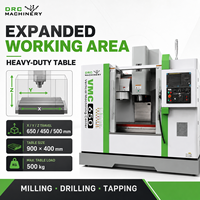 Centre d'usinage CNC haute précision VMC650 BT40 ATC, fraiseuse verticale pour la fabrication de moules