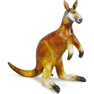 Figura de Canguro Realista, Modelo Animal Decorativo, Material PVC, Plegable, Impermeable, Decoración para el Hogar - Product Image 1
