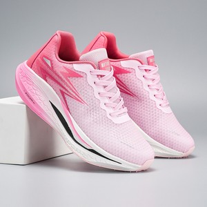 Scarpe da Corsa con Rete Sfumata Blu Chiaro e Giallo, Traspiranti e Leggere con Ammortizzazione, <span class=keywords><strong>Sneakers</strong></span> per Uomo e <span class=keywords><strong>Donna</strong></span> per Camminata Quotidiana - Product Image 2