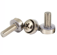 Vis à tête pivotante en acier inoxydable MJT36, axe ultra court, goupille de fixation à hauteur égale, finition zinc, classe 4, UNC
