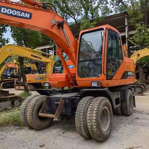 Excavadora de Ruedas Doosan DX150W-9 DH150W-7 de 15 Toneladas con Neumáticos de Goma y Motor Cummins, Usada, en Venta - Product Image 4