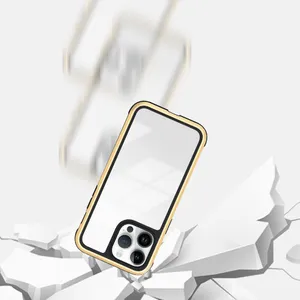 K-DOO KZDOO ARES Yang Baru Dirancang Tahan Guncangan dan Casing Pelindung Ponsel Logam untuk iPhone 14 Promax