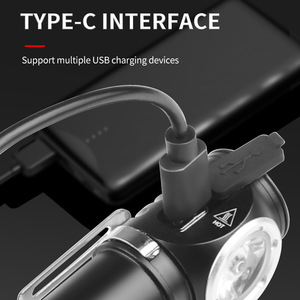 P8 LED ไฟฉายขนาดเล็ก 7 ซม. พร้อมแม่เหล็กและคลิปหนีบปากกา ไฟหน้าแบบพกพาแบบชาร์จไฟได้ - Product Image 4