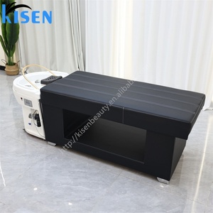 KISEN Fauteuil de lavage de cheveux multifonctionnel de luxe avec massage, lit de shampoing pour spa capillaire et lavabo portable - Product Image 4