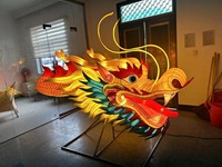 Lanterne chinoise en soie personnalisée, décorations pour le festival des lanternes, Thanksgiving, fête des pères, remise de diplôme, Ramadan, fer durable, haute qualité