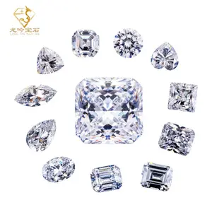 in Stock High quality Available Zirconia Cubic 5A CZ Square Cubic Zirconia Loose Stones 5A White Cubic Zirconia