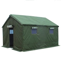 Tente d'hivernage en toile imperméable pour 10 personnes, idéale pour les secours d'urgence et les réfugiés - Vente en gros