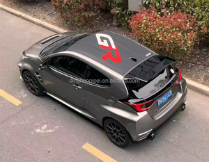 Aileron arrière en fibre de carbone <span class=keywords><strong>GR</strong></span> <span class=keywords><strong>Four</strong></span> Style, directement de l'usine, adapté à la <span class=keywords><strong>Yaris</strong></span> <span class=keywords><strong>GR</strong></span> GXPA16 - Product Image 6