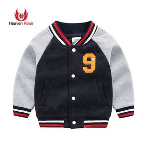Venta al por mayor niños personalizados Varsity chaqueta de alta calidad chaqueta de béisbol de invierno OEM moda niños prendas de vestir exteriores suministro a granel - Product Image 2