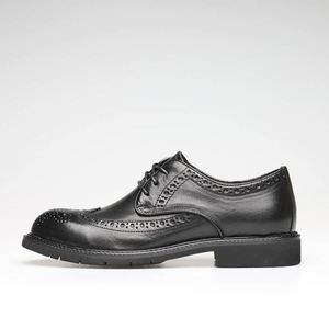 New Men's Genuine Leather <b>Closed</b> <b>Toe</b> Oxford Shoes Business Formal Wear No <b>Heel</b> Breathable Denim Color Autumn Season - Product Image 6
