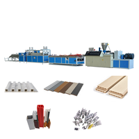 Extrudeuse de terrasse SPC nouvelle ligne de production de panneaux PP Machine d'extrusion de tubes solides en PE outils de carrelage en résine PVC vis simple/jumelle