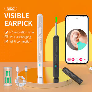 NE27 Smart Visual Ear Cleanser 6 LED Lights Wireless Otoscope Ear Camera Outil <span class=keywords><strong>d</strong></span>'élimination du cérumen avec capuchon de protection - Product Image 4