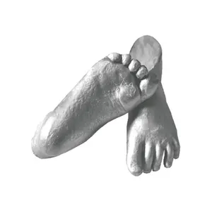 Fabricantes de impressão de mão e pé de bebê personalizada DIY impressão de mão e pé molde de gesso 3D - pintura