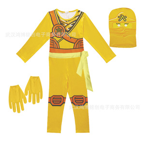 Conjunto de Disfraz de Ninja Fantasma, Disfraz para Actuaciones en Escenario, Disfraz de Halloween, Estilo Divertido para Hombre, Talla Adulto - Product Image 3