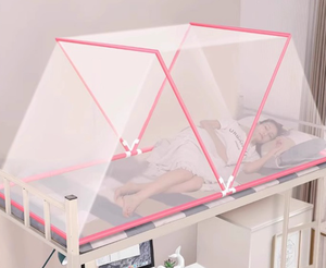 Mosquitera Plegable de 8 Puestos para Adultos, Toldo de 1 Metro para Camas de Dormitorio Estudiantil, Instalación sin Herramientas para Niños - Product Image 5