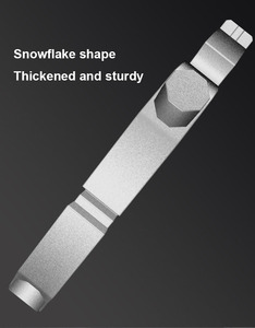 Dụng cụ Cắm trại đa năng 18 trong 1 tua vít hình bát giác hình lục giác cờ lê bông tuyết ngoài trời - Product Image 5