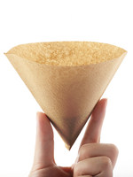 Papier filtre à café ZeroHero pour sachets filtrants spécialisés V01 pour café à faire couler, capacité 1-2 tasses, 100 feuilles, emballage Japon
