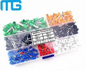 Câble isolé rouge, terminal de dépose de bornes, type à sertir, couleur rouge - Product Image 4