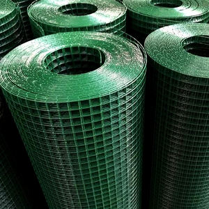 Groothandel <span class=keywords><strong>Pvc</strong></span> Gecoate Wleded Gaasrollen Prijzen Zwart Gelast Gaaspaneel Voor Omheining En Kooien - Product Image 1