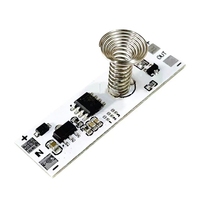 Module d'éclairage LED multifonction 5-24V pour armoire avec interrupteur tactile, variateur intelligent et capteur capacitif à gradation continue