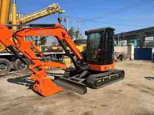 Excavatrice sur chenilles Hitachi ZX50 d'occasion en très bon état, type mini neuve, à vendre - Product Image 2
