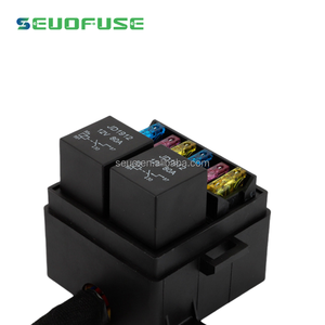 Boîte à fusibles de relais de module, boîte à fusibles de <span class=keywords><strong>voiture</strong></span>, boîte de contrôle automatique comprenant 2 relais et 6 fusibles - Product Image 3