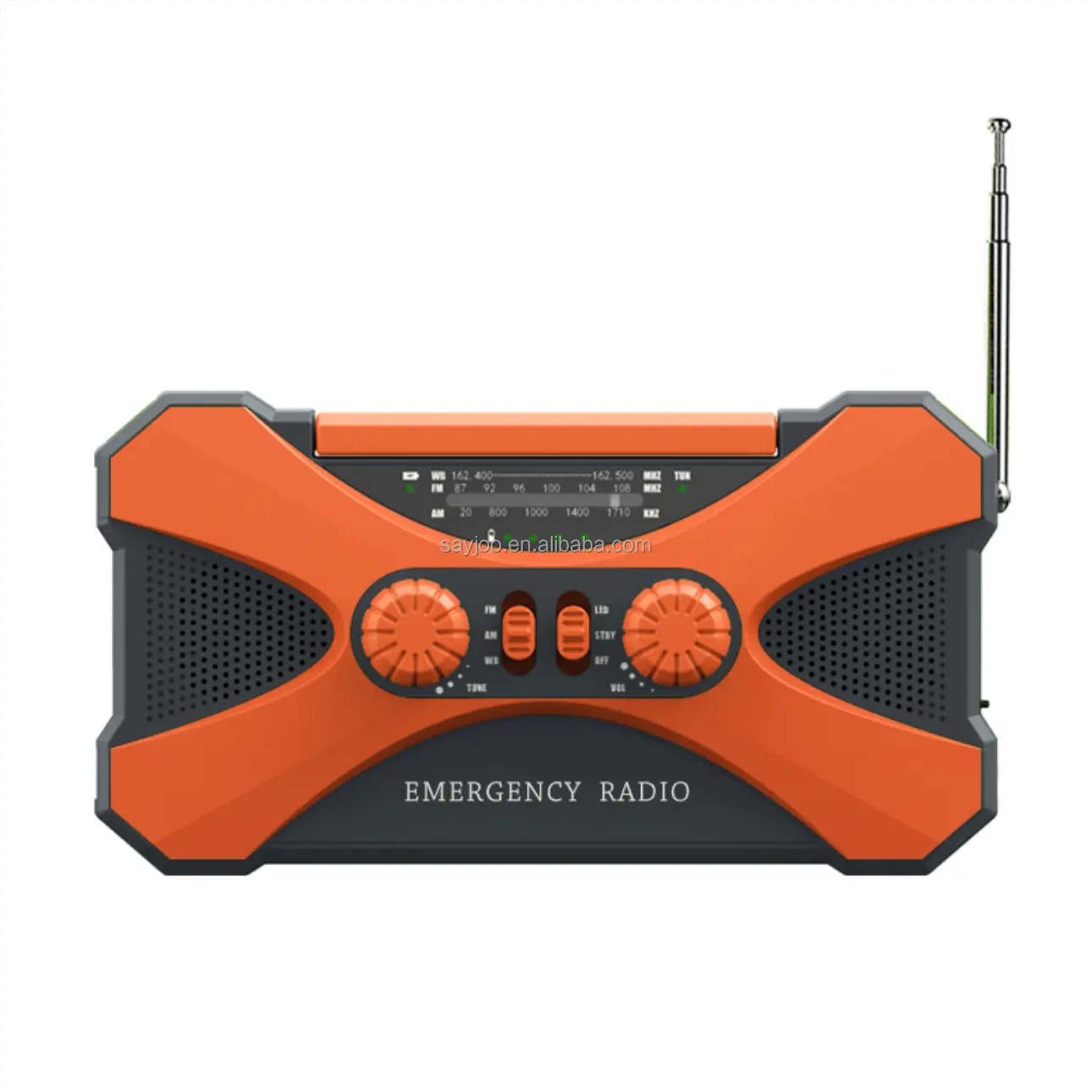 10000mah rechargeable battery powered Mulit-function disaster survival emergency kit radio