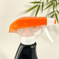 Pulvérisateur à gâchette en mousse plastique 28/400, pistolet à mousse à double couvercle et grand levier, débit élevé de liquide