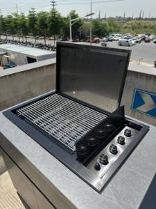 Potenziato 304 acciaio inox 4 bruciatore 35 'griglia a Gas ad alto riscaldamento ideale per le configurazioni <span class=keywords><strong>di</strong></span> isola barbecue - Product Image 5