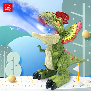 Juguete de Dinosaurio con Pulverizador Manual HW, Sonido Realista de Rugido, Tiranosaurio Rex Simulado, Modelo de Dinosaurio con Pulverizador, Regalo Interactivo para Niños - Product Image 2