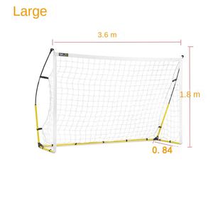 Usine Vente Chaude Portable Assemblage Rapide Jaune Alliage Acier Football Net Enfants Formation Football Porte <span class=keywords><strong>Portique</strong></span> 3.6m X 1.83m - Product Image 4
