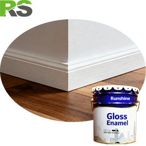 Peinture émail liquide à base d'eau, faible teneur en COV, respectueuse de l'environnement, pour murs intérieurs, plafonds et bâtiments commerciaux - Product Image 4