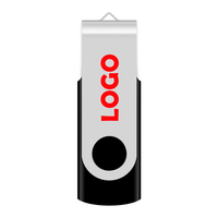 Clé USB pivotante économique 1 Go 2 Go 4 Go 8 Go 16 Go 32 Go 2.0 avec logo personnalisé gratuit