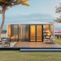 Rumah Kapsul Prefabrikasi untuk Hunian dan Apartemen, Kabin Apple Portabel untuk Rumah dan Kantor, Rumah Prefab Modular