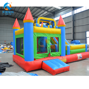 Scivolo Gonfiabile Commerciale Personalizzato 2026, Colorato, con Combo Casa Rimbalzante in PVC per Feste e Parchi <span class=keywords><strong>Giochi</strong></span> Esterni per Bambini - Product Image 2